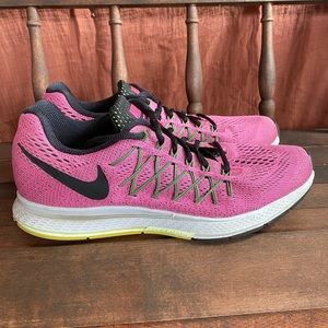 Nike Air Zoom Pegasus 32 Pink Power Running Shoes Womens Size 10.5